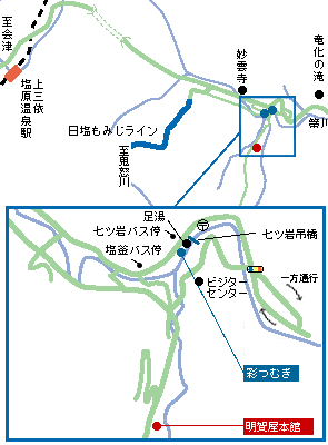 明賀本館 周辺地図